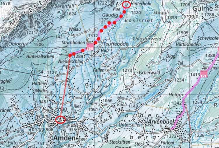 Amden Switzerland Travel Guide | Hinter Höhi Winter Walk