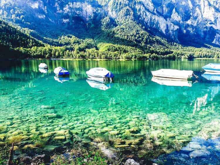 Glarus Klöntal Lake (Klöntalersee) | The Most Beautiful Lake in Switzerland!