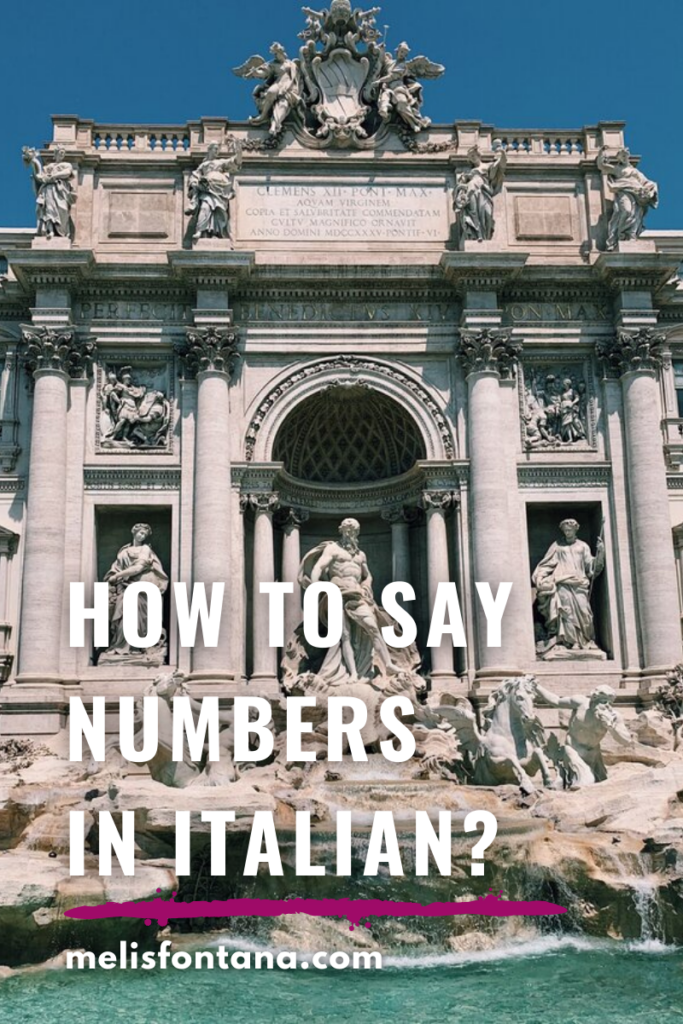 Lesson 2: Numbers in Italian | How to Say Numbers in Italian?