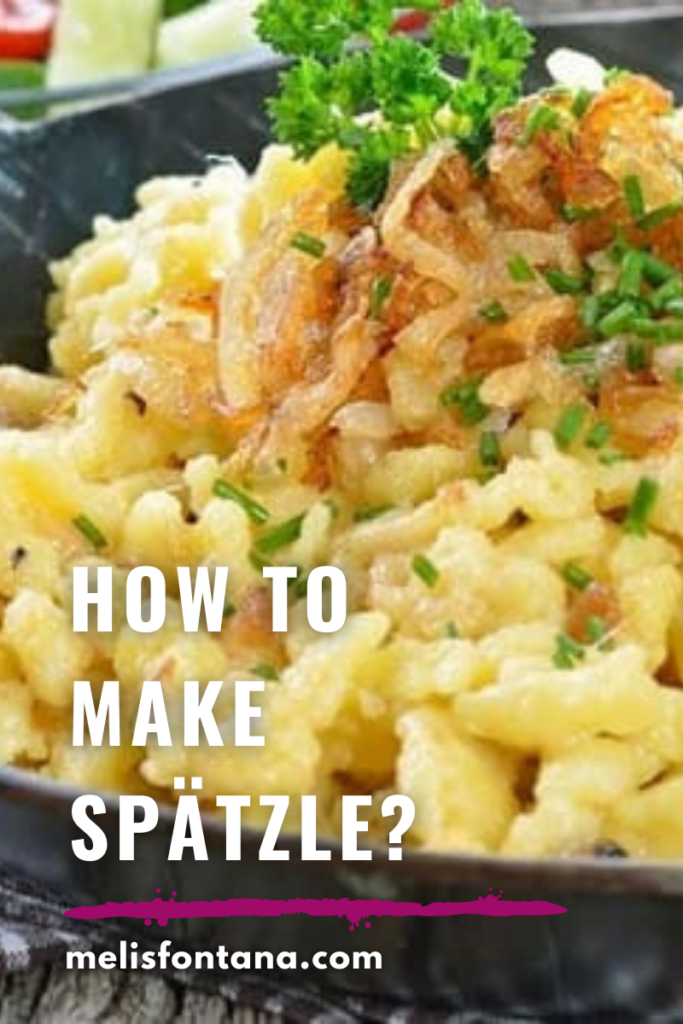 Spätzle Recipe | Known as Knöpfle in Switzerland