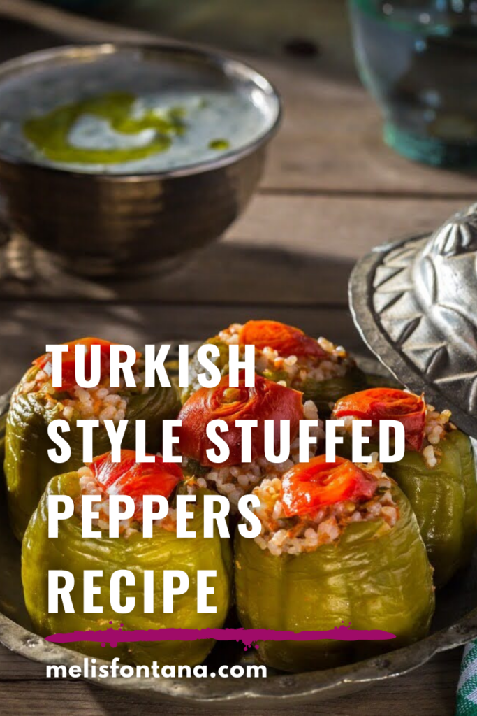 Turkish Style Stuffed Peppers (Dolma) Recipe | How to Make Stuffed Peppers with Minced Meat?