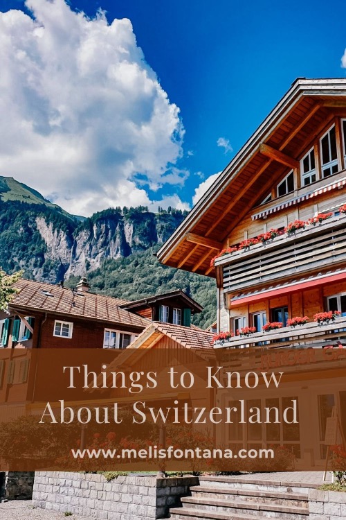 General information about Switzerland