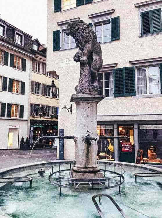 Swiss fountains
