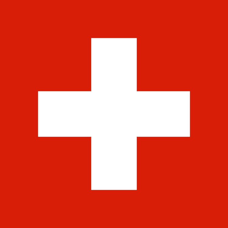 The Swiss flag is square
