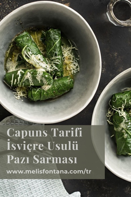 Capuns Tarifi | İsviçre Usulü Pazı Sarması Nasıl Yapılır?