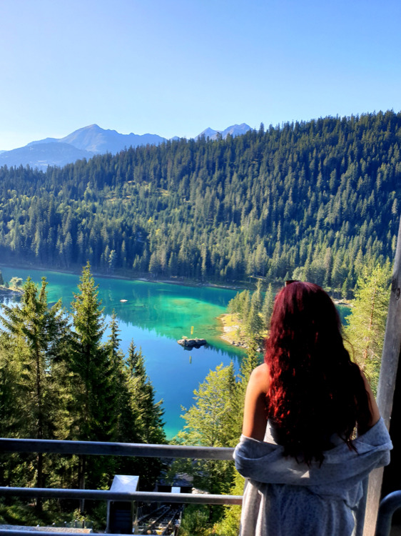 Caumasee İsviçre manzara melis