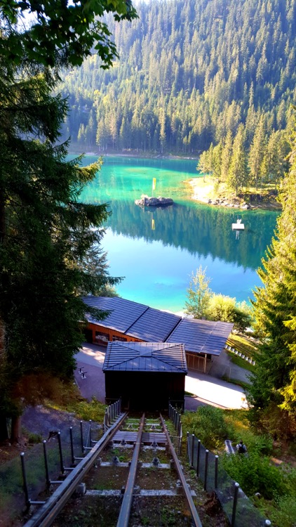 Caumasee İsviçre teleferik