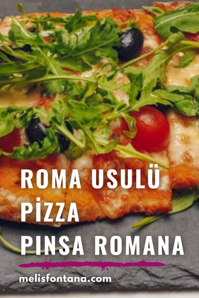 Pinsa Romana Tarifi | Roma Usulü Pizza