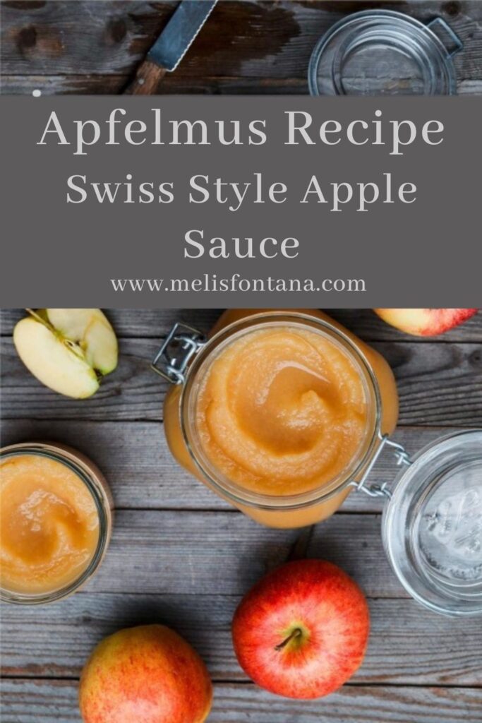 Apfelmus Recipe | Swiss Style Apple Sauce