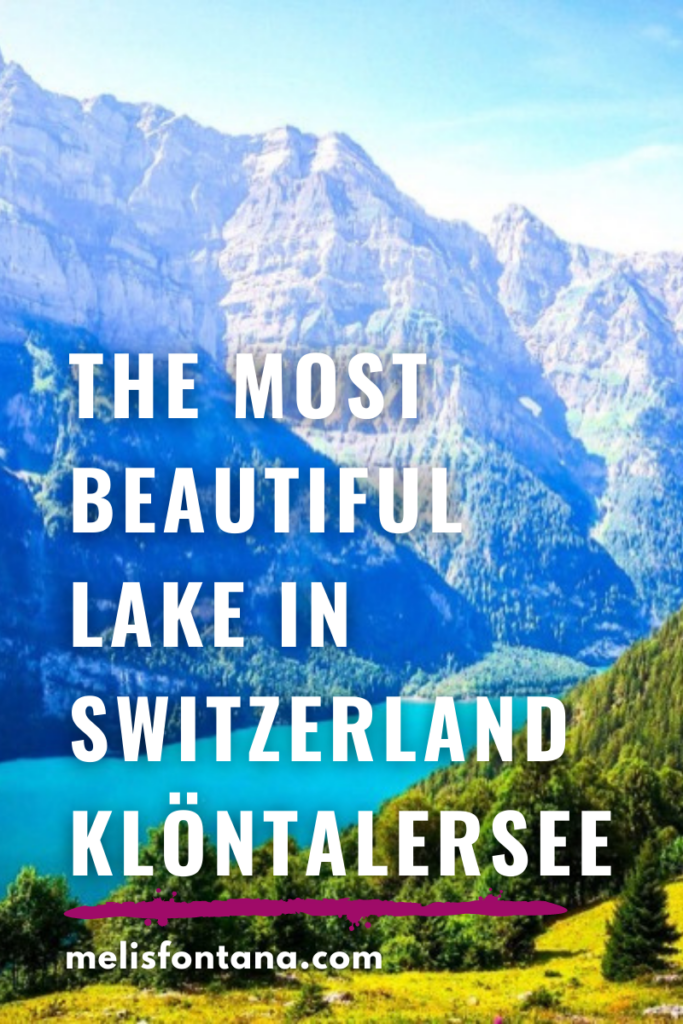 Glarus Klöntal Lake (Klöntalersee) | The Most Beautiful Lake in Switzerland!