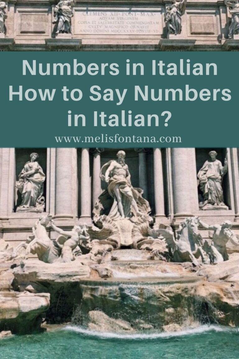 Lesson 2 Numbers In Italian How To Say Numbers In Italian 