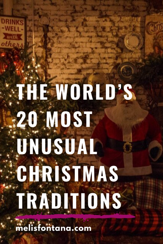 The World's 20 Most Unusual Christmas Traditions | Christmas Celebrations Around the World